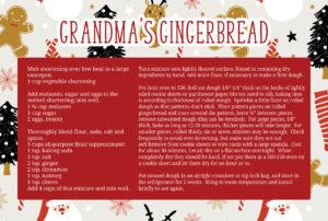 Grandma's Gingerbread Recipe
