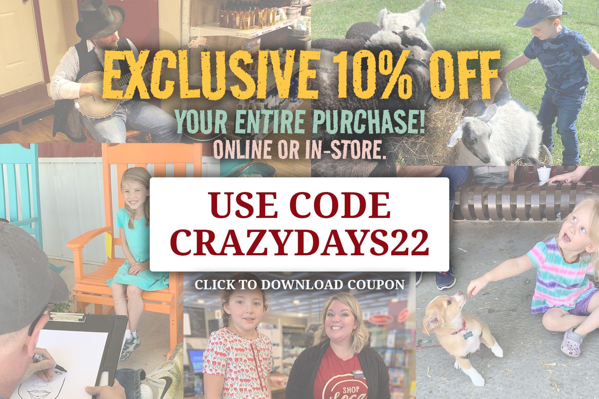 Levi's Crazy Days 2022 Banner