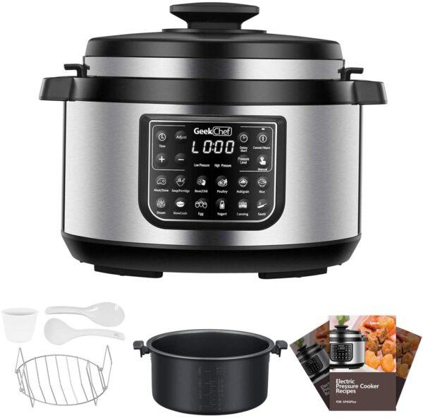 8 Qt 12-in-1 Multiuse Programmable Electric Pressure Cooker - Dutch Country  General Store