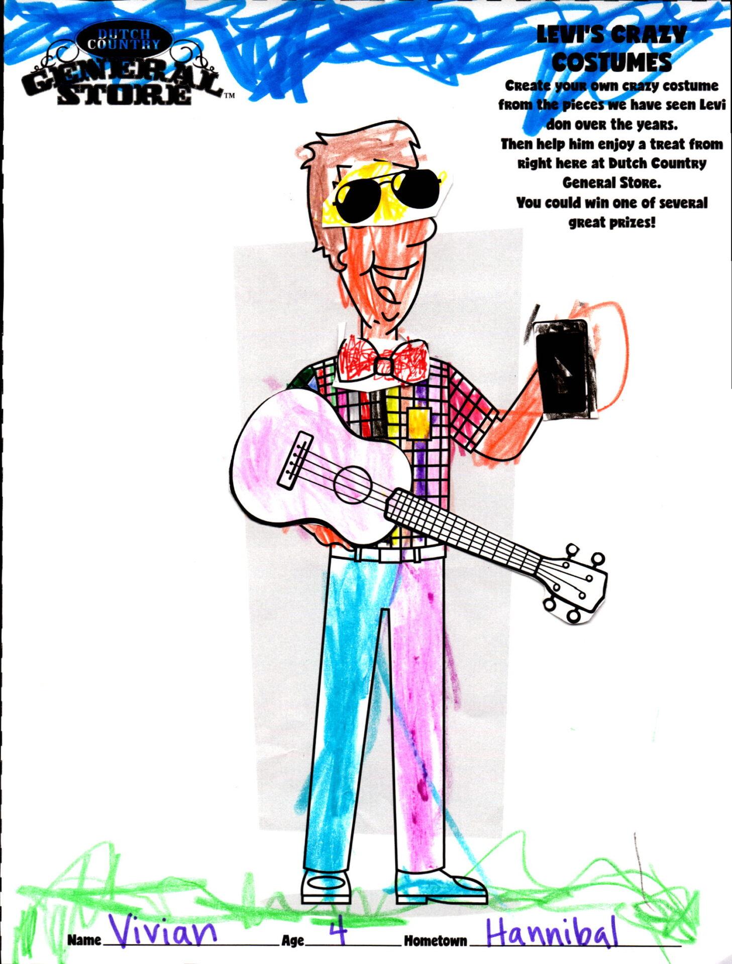 3rd Place - Vivian (age 4), Hannibal, MO