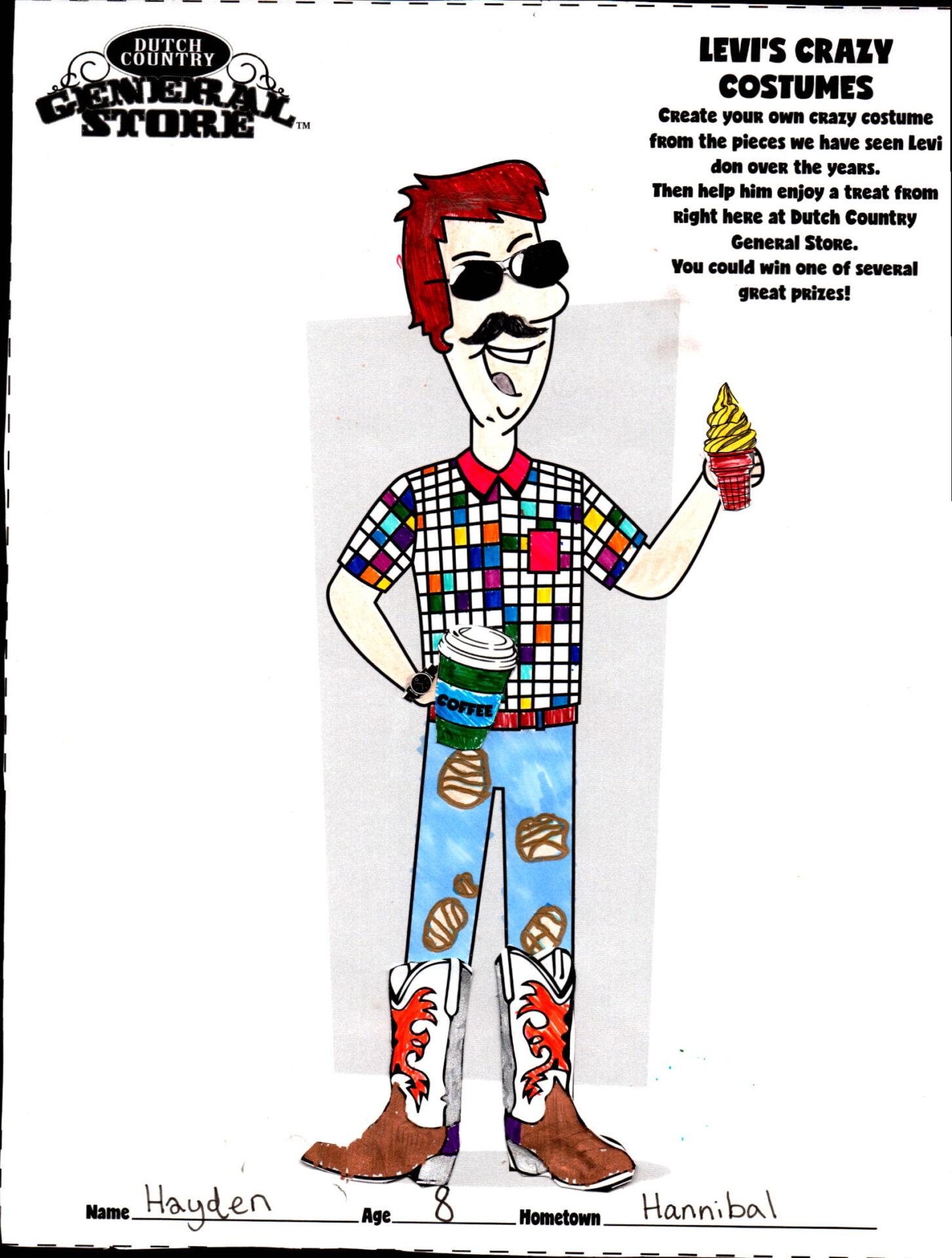 1st Place - Hayden (age 8), Hannibal, MO