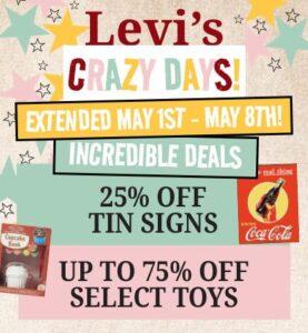Extended Levi's Crazy Days Deals