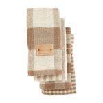 Mixed Napkin Set - Tan