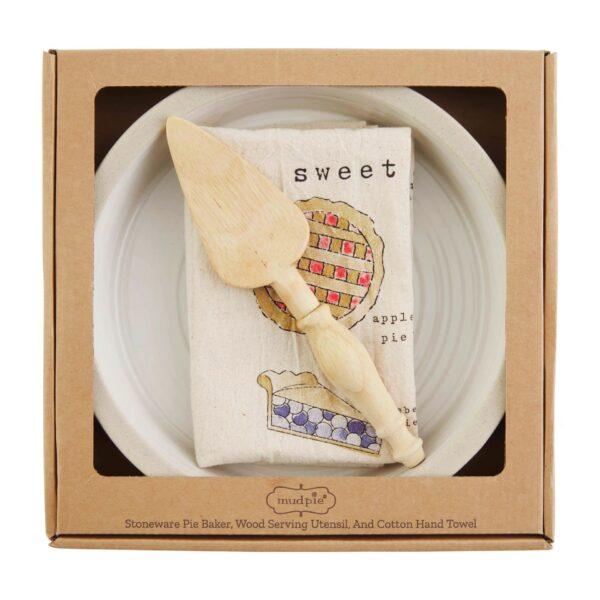 Boxed Stoneware Pie Plate