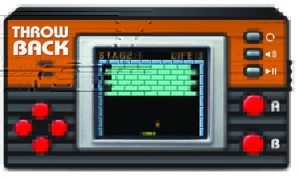 Throwback Hand Held Game