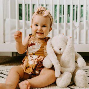 cream hand stitch bunny