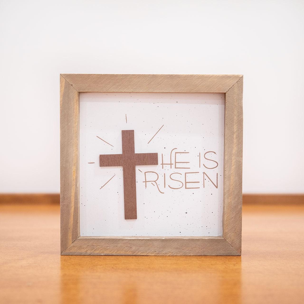 He Is Risen Frame