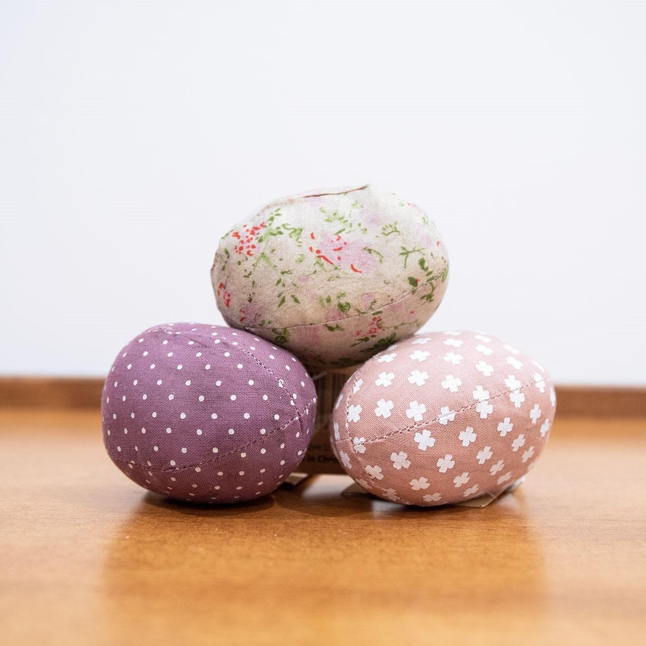 Vintage Fabric Egg